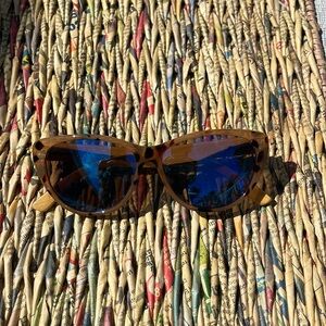 Blue planet calico sunglasses